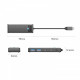 USB-хаб Orico PAPW2AC-C3-015-BK-EP USB Type-C 4-в-1 (CA914210)