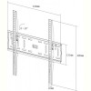 Кронштейн X-Digital Steel ST315 Black (VESA400х400)