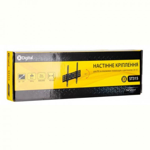 Кронштейн X-Digital Steel ST315 Black (VESA400х400)