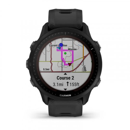 Смарт-годинник Garmin Forerunner 955 Solar Black (010-02638-00)