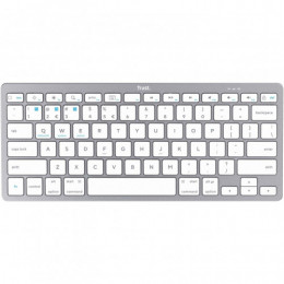 Клавіатура бездротова Trust Bluetooth Basics White (25486)