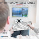 Клавіатура бездротова Trust Bluetooth Basics White (25486)