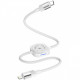 Кабель Proove Multi Charging Type-C to Lightning 27W white Купити в Україні
