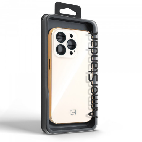 Чохол ArmorStandart Replica MagSafe для Apple iPhone 14 Pro Beige Gold (ARM76199)
