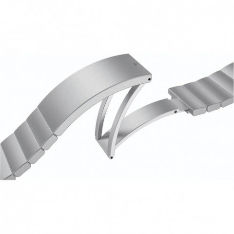 Ремінець Samsung Metal Link Band для Samsung Galaxy Watch (22mm, M/L)/ Watch 4 Classic (46mm) Silver (GP-TYR890HCASU)