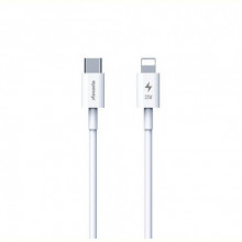 Кабель Proda PD-B84i Type-C - Lightning Fast Charge 35W, 1м, White