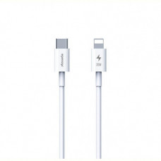 Кабель Proda PD-B84i Type-C - Lightning Fast Charge 35W, 1м, White
