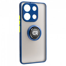 Чохол ArmorStandart Frosted Matte Ring для Xiaomi Redmi Note 13 4G Navy Blue (ARM75443)