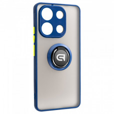Чохол ArmorStandart Frosted Matte Ring для Xiaomi Redmi Note 13 4G Navy Blue (ARM75443)