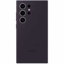Чохол-накладка Samsung Silicone Cover для Samsung Galaxy S24 Ultra SM-S928 Dark Violet (EF-PS928TEEGWW)