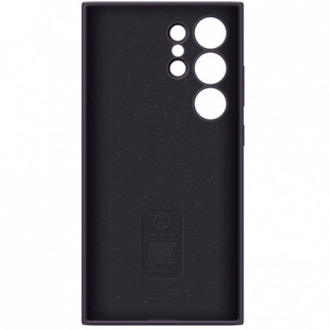 Чохол-накладка Samsung Silicone Cover для Samsung Galaxy S24 Ultra SM-S928 Dark Violet (EF-PS928TEEGWW)