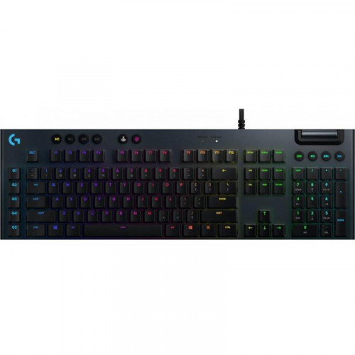 Клавiатура Logitech G815 Gaming Mechanical GL Clicky RGB (920-009095) Black USB