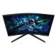 Монітор Samsung 27" Odyssey G55C 2xHDMI, DP, VA, 2560x1440, 165Hz, 1ms, CURVED
