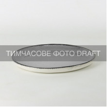Тарілка десертна Ardesto Daiano, 19см, порцеляна, сірий