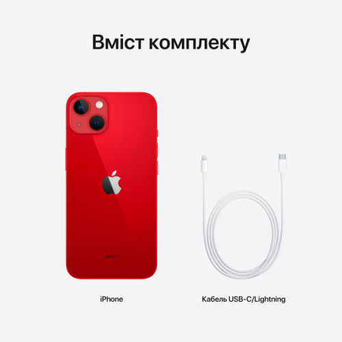 Смартфон Apple iPhone 13 256GB PRODUCT RED (MLQ93)