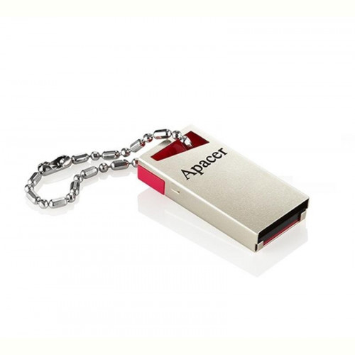 Флеш-накопичувач USB 32GB Apacer AH112 Gold/Red (AP32GAH112R-1)