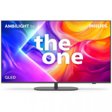 Телевізор 43" Philips QLED 4K 144Hz Smart Titan OS Black Ambilight