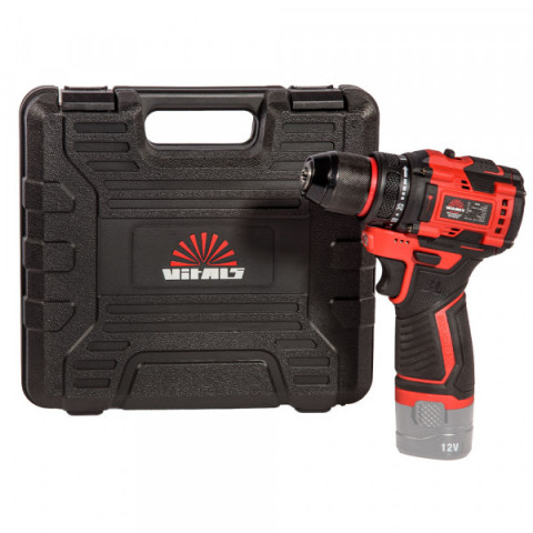 Шурупокрут-дриль акумуляторний Vitals Master AU 1232c BL 12В 32Нм 400·1400об/хв 1.1кг без АКБ та ЗП