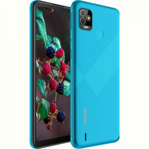 Смартфон Tecno Pop 5 (BD2p) 2/32GB Dual Sim Ice Blue (4895180768354)