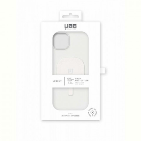 Чохол-накладка Urban Armor Gear Lucent 2.0 Magsafe для Apple iPhone 14 Plus Marshmallow (114077313535)