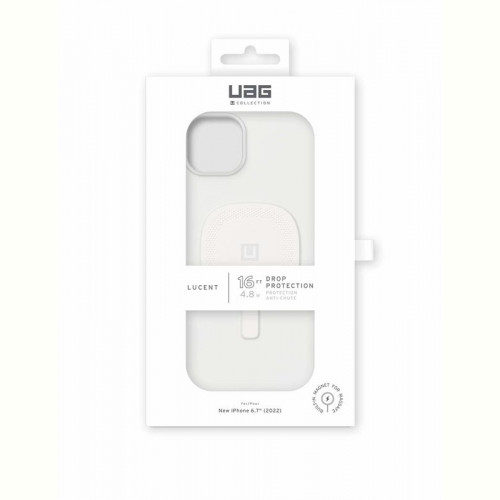 Чохол-накладка Urban Armor Gear Lucent 2.0 Magsafe для Apple iPhone 14 Plus Marshmallow (114077313535)