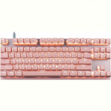 Клавіатура бездротова Motospeed GK82 Outemu Red (mtgk82pmr) Pink USB