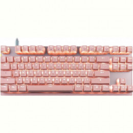 Клавіатура бездротова Motospeed GK82 Outemu Red (mtgk82pmr) Pink USB