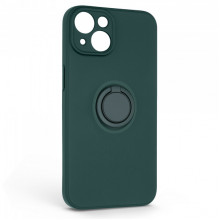 Чохол ArmorStandart Icon Ring для Apple iPhone 14 Dark Green (ARM68691)