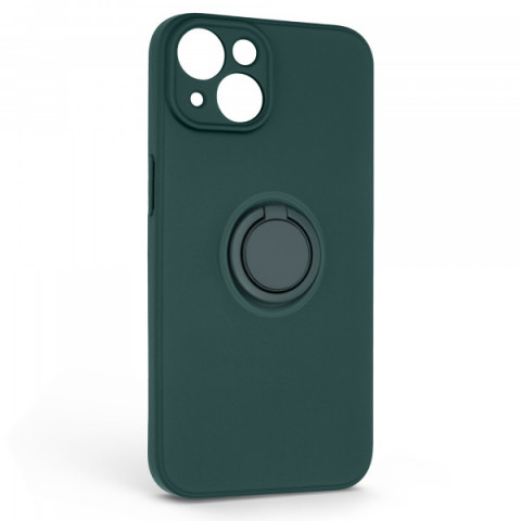 Чохол ArmorStandart Icon Ring для Apple iPhone 14 Dark Green (ARM68691)