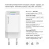 Мережевий зарядний пристрій ColorWay GaN Mini 30W PD Port PPS USB (Type-C PD + USB QC4.0) White (CW-CHS053PD-WT)