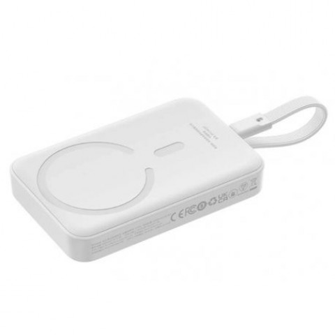 Зовнішній акумулятор Baseus PowerBank Magnetic Mini Type-C Edition 30W 10000mAh Stellar White (P1002210B223-00)