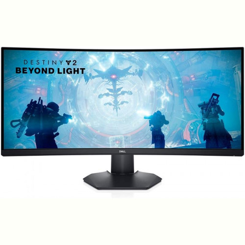 Монiтор DELL 34" S3422DWG (210-AZZE) VA Black Curved