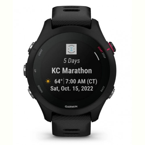 Смарт-годинник Garmin Forerunner 255S Music Black (010-02641-68)