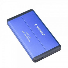 Зовнішня кишеня Gembird для підключення SATA HDD 2.5", USB 3.0, Blue (EE2-U3S-2-B)