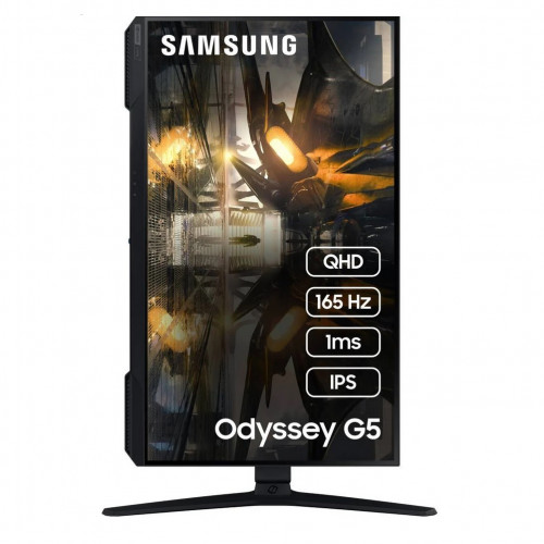 Монiтор Samsung 27" Odyssey AG50 S27AG500NIX (LS27AG500NIXCI) IPS Black 165Hz