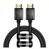 Кабель Baseus High Definition (Zinc alloy) HDMI - HDMI, V2.1 8K, 2м, Black (WKGQ000101)