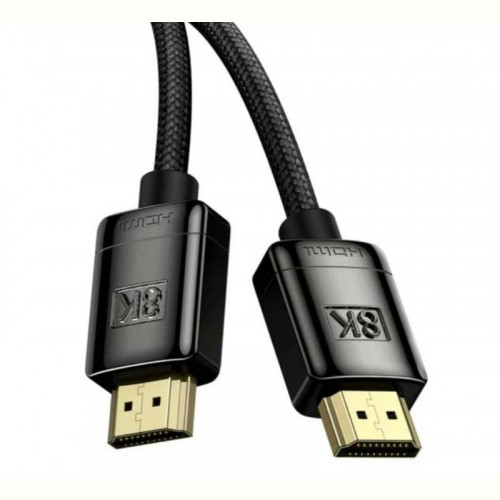 Кабель Baseus High Definition (Zinc alloy) HDMI - HDMI, V2.1 8K, 2м, Black (WKGQ000101)