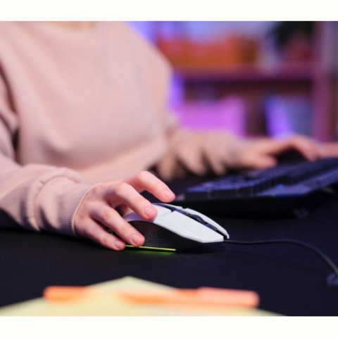 Миша Trust GXT 109 Felox RGB White (25066)