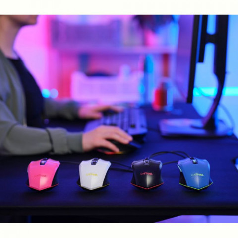 Миша Trust GXT 109 Felox RGB White (25066)