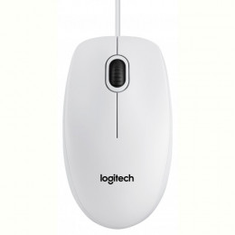 Мишка Logitech B100 (910-003360) White USB