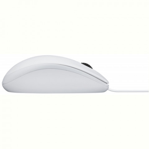 Миша Logitech B100 White (910-003360)