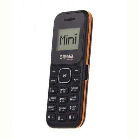Мобiльний телефон Sigma mobile X-style 14 Mini Dual Sim BlackBlack/Orange