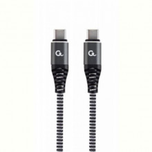 Кабель Cablexpert USB Type-C - USB Type-C (M/M), 1.5 м, Grey (CC-USB2B-CMCM100-1.5M) 