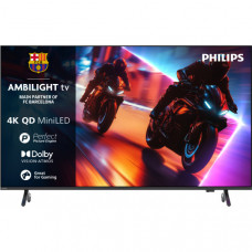 Телевізор 55" Philips MiniLED 4K 144Hz Smart Titan OS Black Ambilight