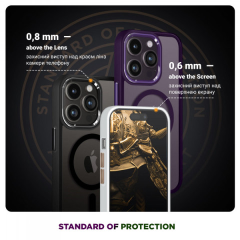 Чохол ArmorStandart Unit MagSafe для Apple iPhone 14 Pro Max Purple (ARM66953)