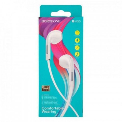 Гарнітура Borofone BM55 White (BM55W)