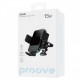Автомобільний тримач з Бездротовим ЗП Proove Sonic 15W black Купити в Україні