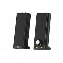 Акустична система 2E PCS203, 2.0, USB, Metal Black