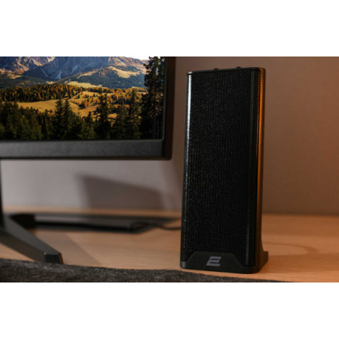 Акустична система 2E PCS203, 2.0, USB, Metal Black