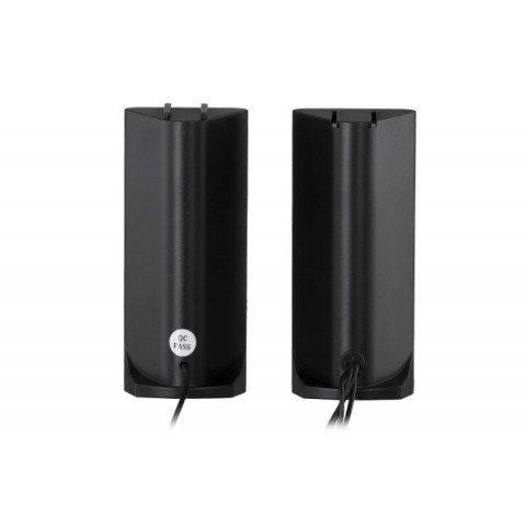 Акустична система 2E PCS203, 2.0, USB, Metal Black